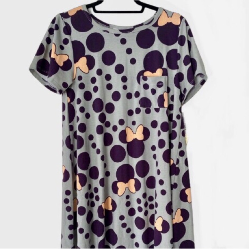 LulaRoe dress Size XL. Minnie-Mickey Mouse, Disney plus size
